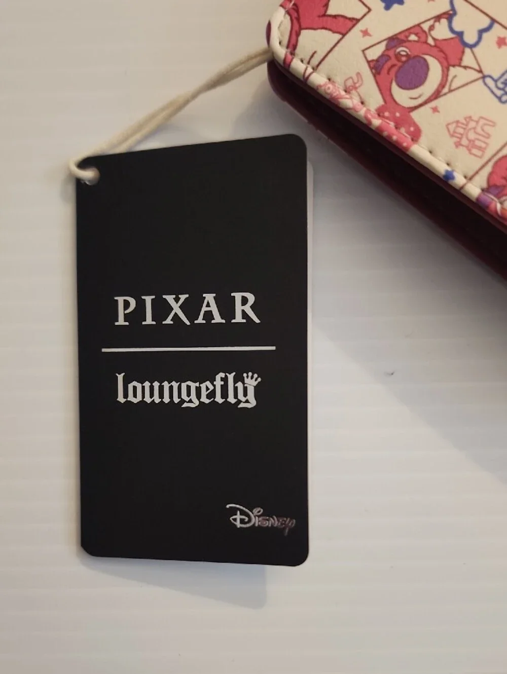 Loungefly Pixar Lotso All-Over-Print Snap Wallet. NWT. 5×5